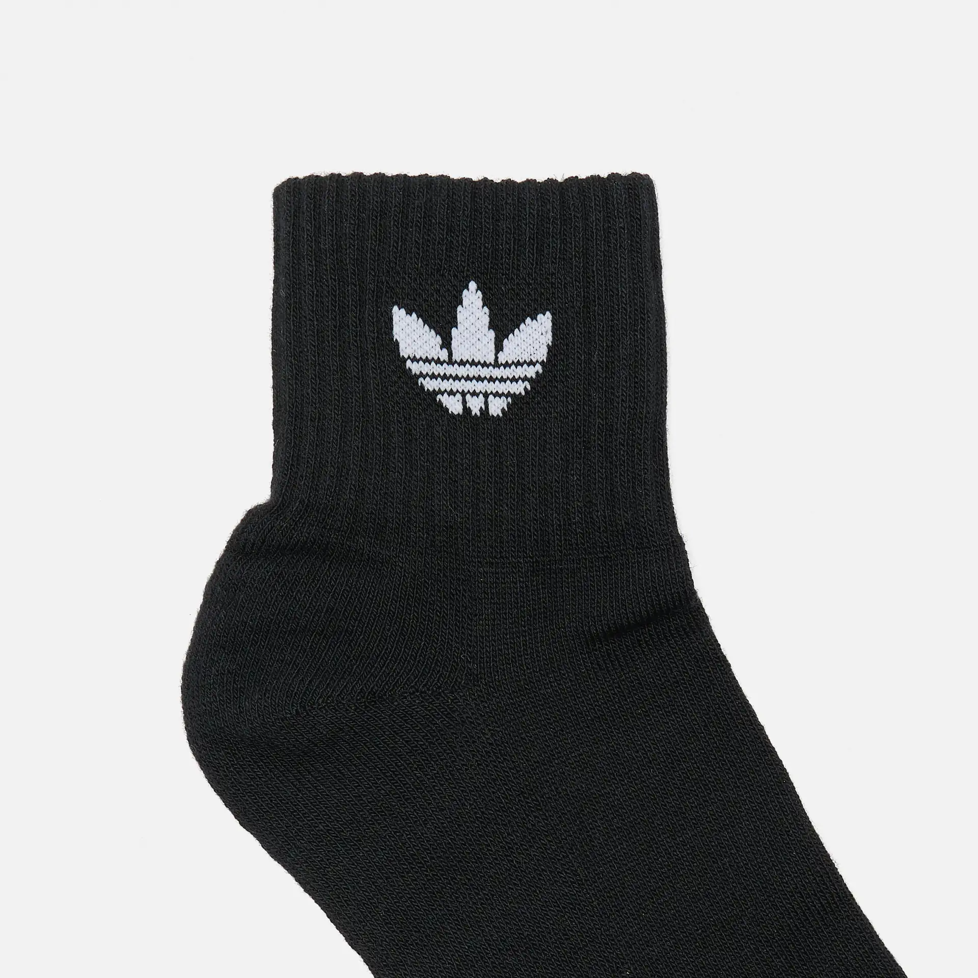 adidas Mid Crew Socks Black 3Pack